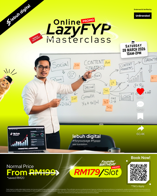 LazyFYP Masterclass | Online