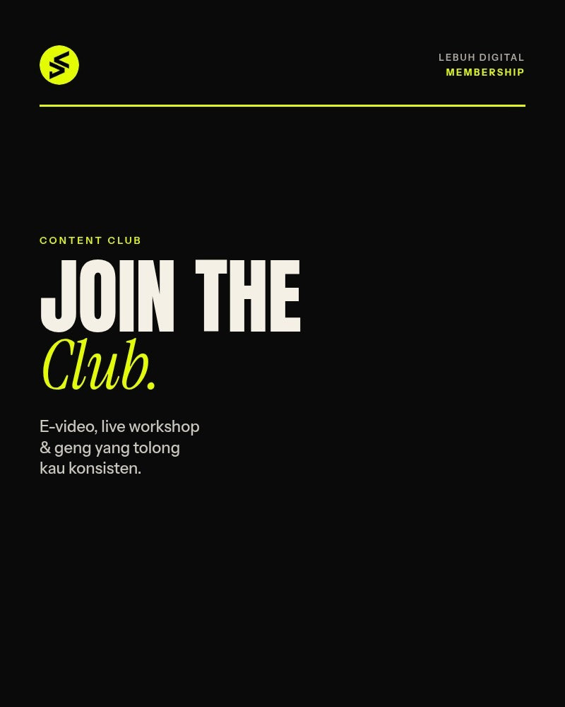 Poster Content Club